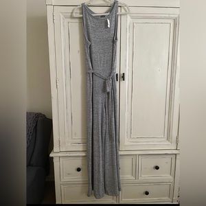 Large Tall Gap heathered gray jumpsuit